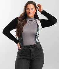 Mock Neck Top