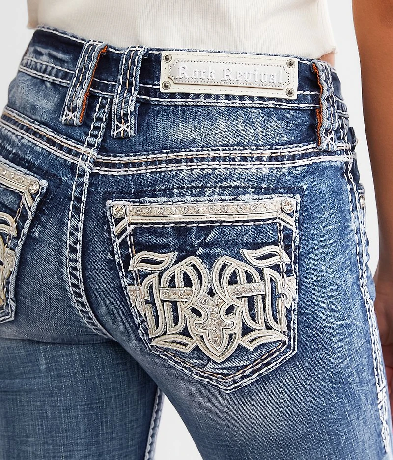 Rosalie Mid-Rise Boot Stretch Jean