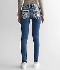 Rosalie Mid-Rise Skinny Stretch Jean