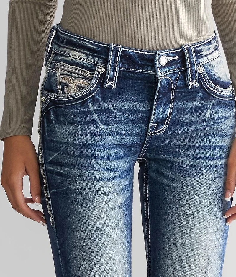 Rosalie Mid-Rise Skinny Stretch Jean