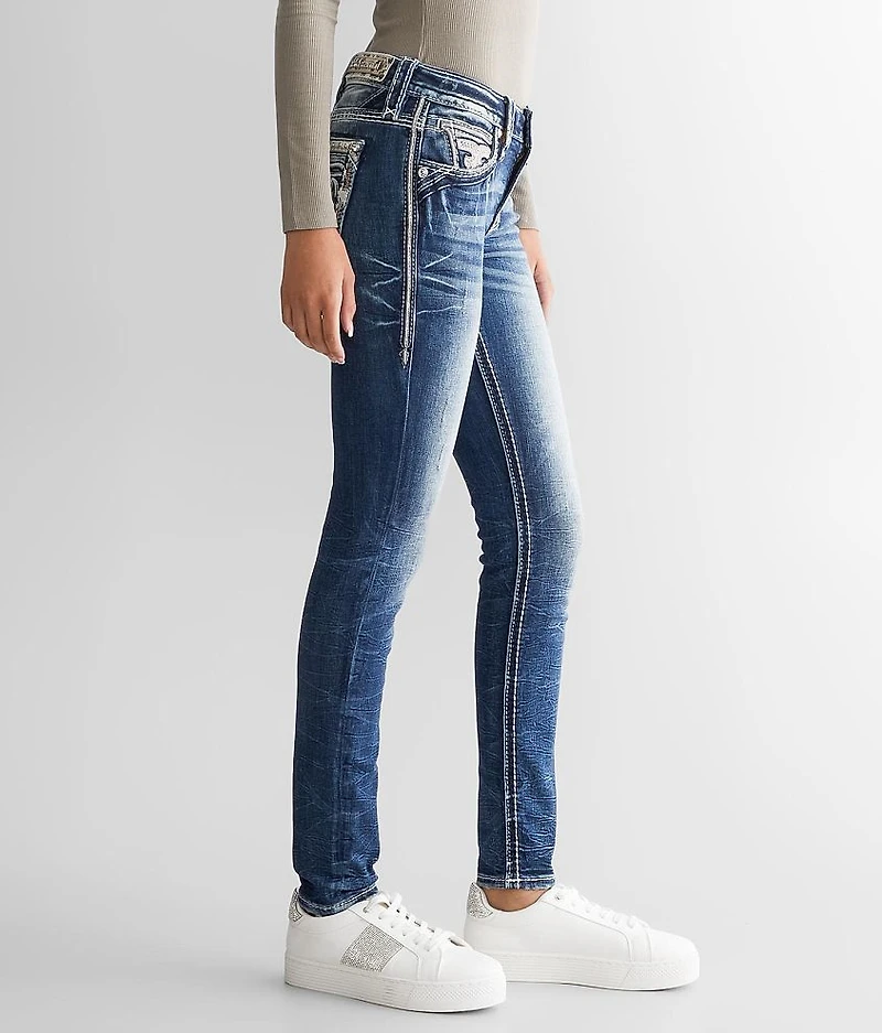 Rosalie Mid-Rise Skinny Stretch Jean