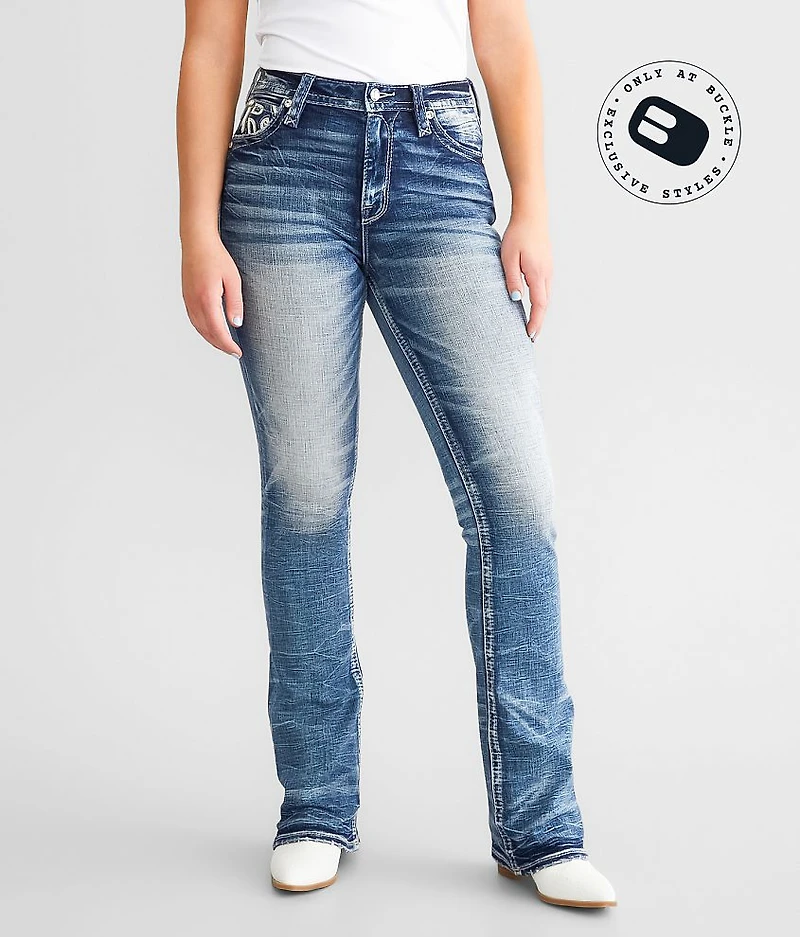 Semah Curvy High Rise Boot Stretch Jean