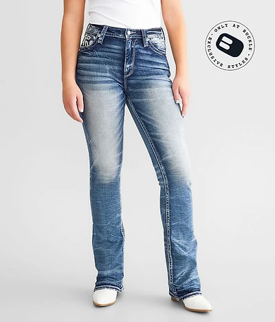 Semah Curvy High Rise Boot Stretch Jean
