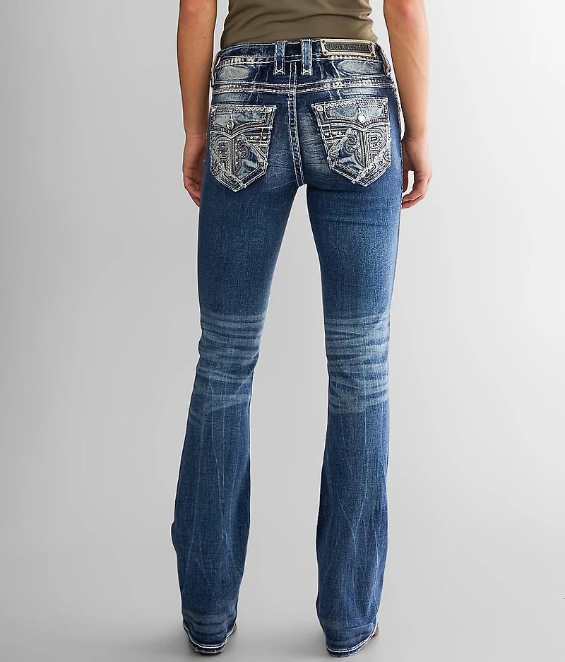 Semah Mid-Rise Boot Stretch Jean