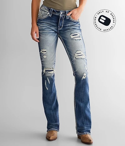 Semah Mid-Rise Boot Stretch Jean
