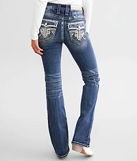 Semah Mid-Rise Tailored Boot Stretch Jean