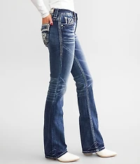 Semah Mid-Rise Tailored Boot Stretch Jean
