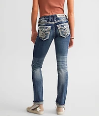 Wanda Low Rise Straight Stretch Cuffed Jean