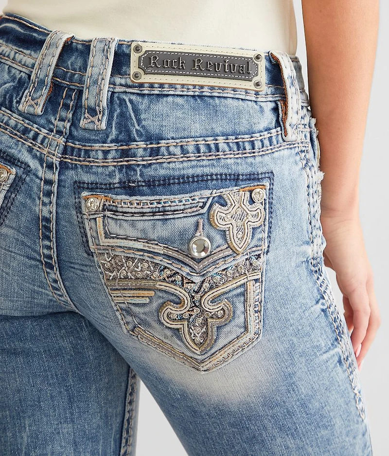 Safiya Low Rise Straight Stretch Jean