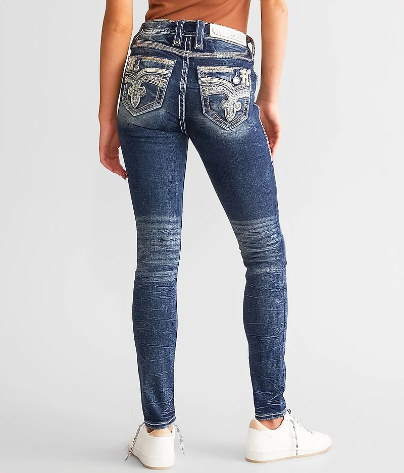 Rafaela Mid-Rise Skinny Stretch Jean