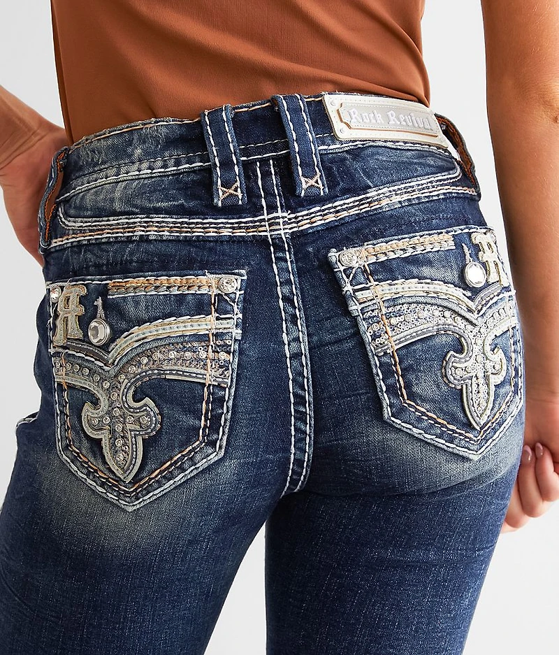 Rafaela Mid-Rise Skinny Stretch Jean