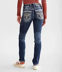 Lorelei Mid-Rise Straight Stretch Jean