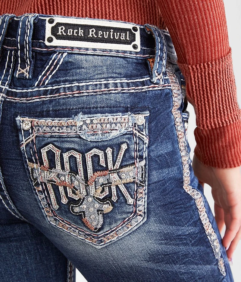 Lorelei Mid-Rise Straight Stretch Jean