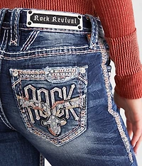 Lorelei Mid-Rise Straight Stretch Jean