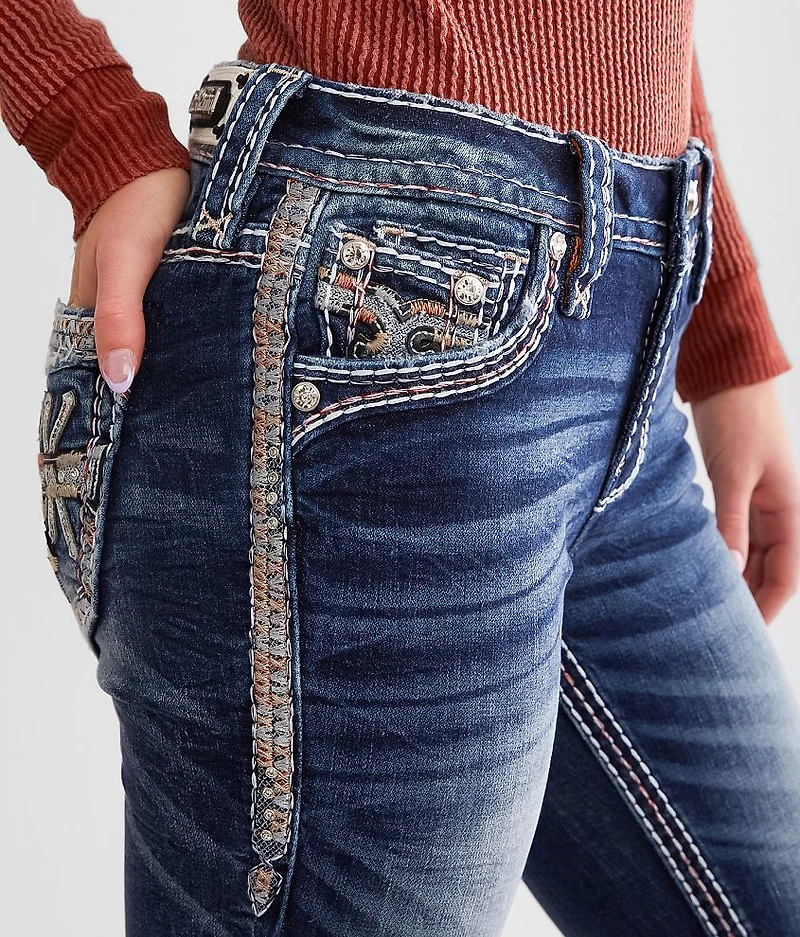 Lorelei Mid-Rise Straight Stretch Jean