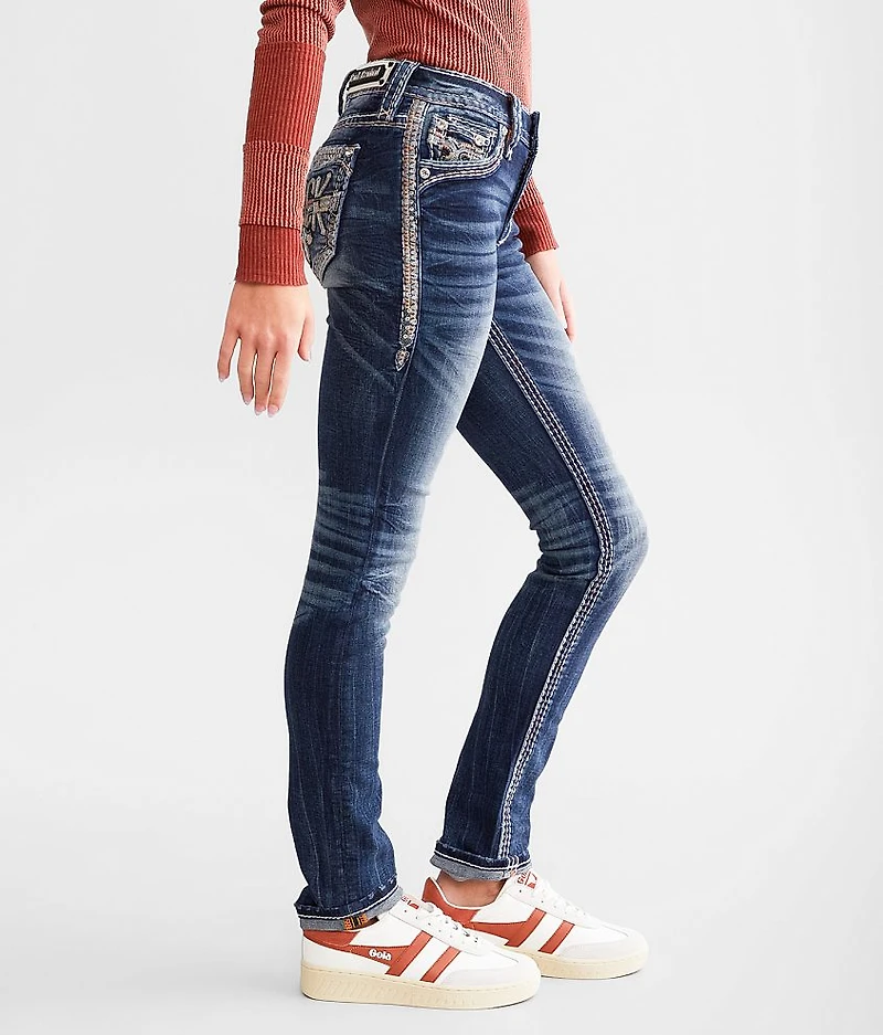 Lorelei Mid-Rise Straight Stretch Jean