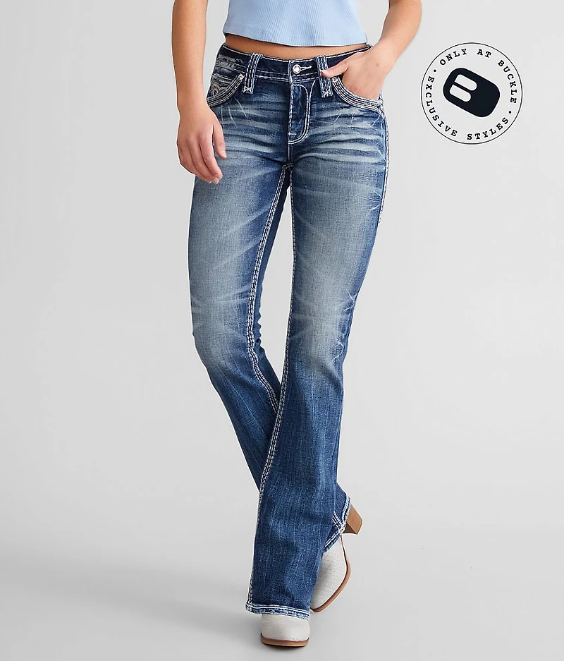 Sidonie Mid-Rise Boot Stretch Jean