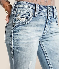 Janit Mid-Rise Boot Stretch Jean