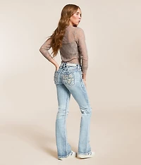 Janit Mid-Rise Boot Stretch Jean