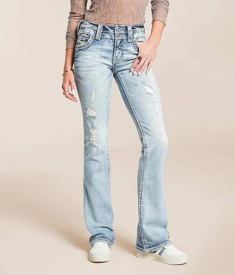 Janit Mid-Rise Boot Stretch Jean