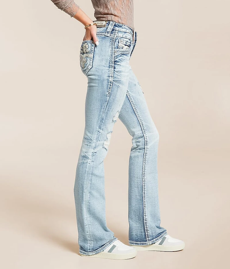 Janit Mid-Rise Boot Stretch Jean