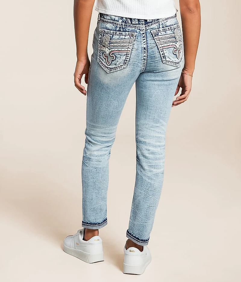 Janit High Rise Ankle Skinny Stretch Jean