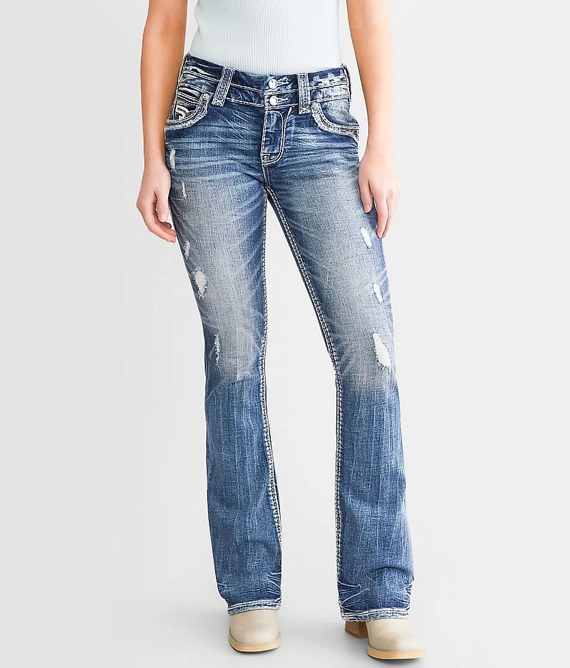 Kathryn Mid-Rise Boot Stretch Jean
