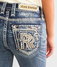 Peralie Mid-Rise Boot Stretch Jean