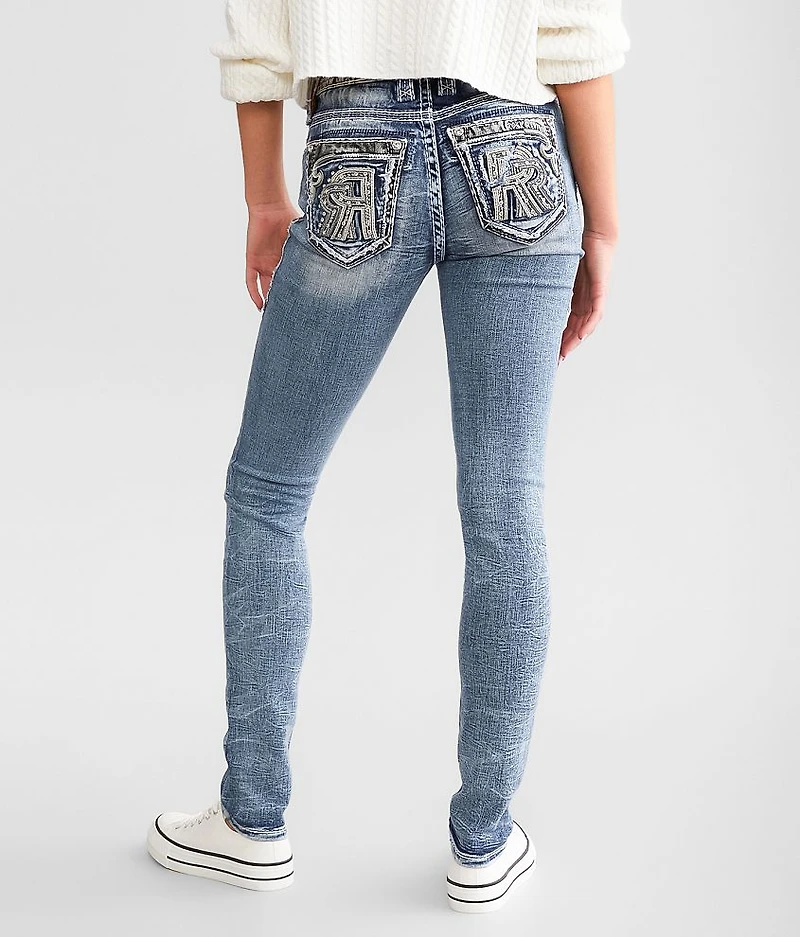 Pearlie Mid-Rise Skinny Stretch Jean