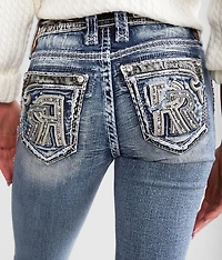Pearlie Mid-Rise Skinny Stretch Jean