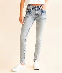 Pearlie Mid-Rise Skinny Stretch Jean