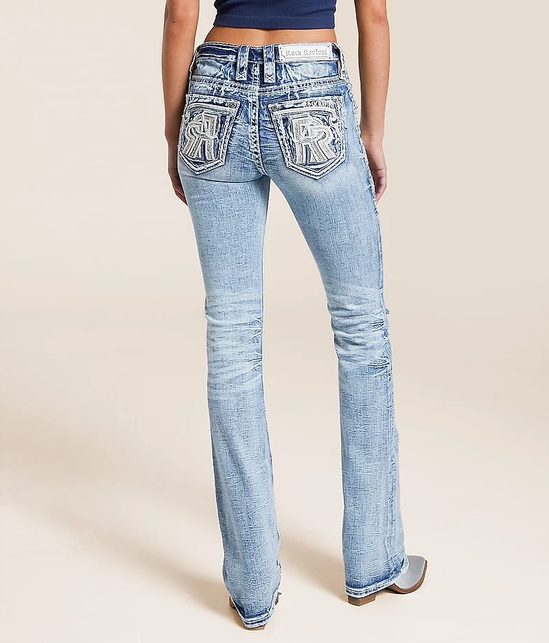 Pearlie Mid-Rise Tailored Boot Stretch Jean