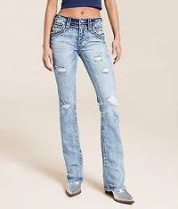 Pearlie Mid-Rise Tailored Boot Stretch Jean