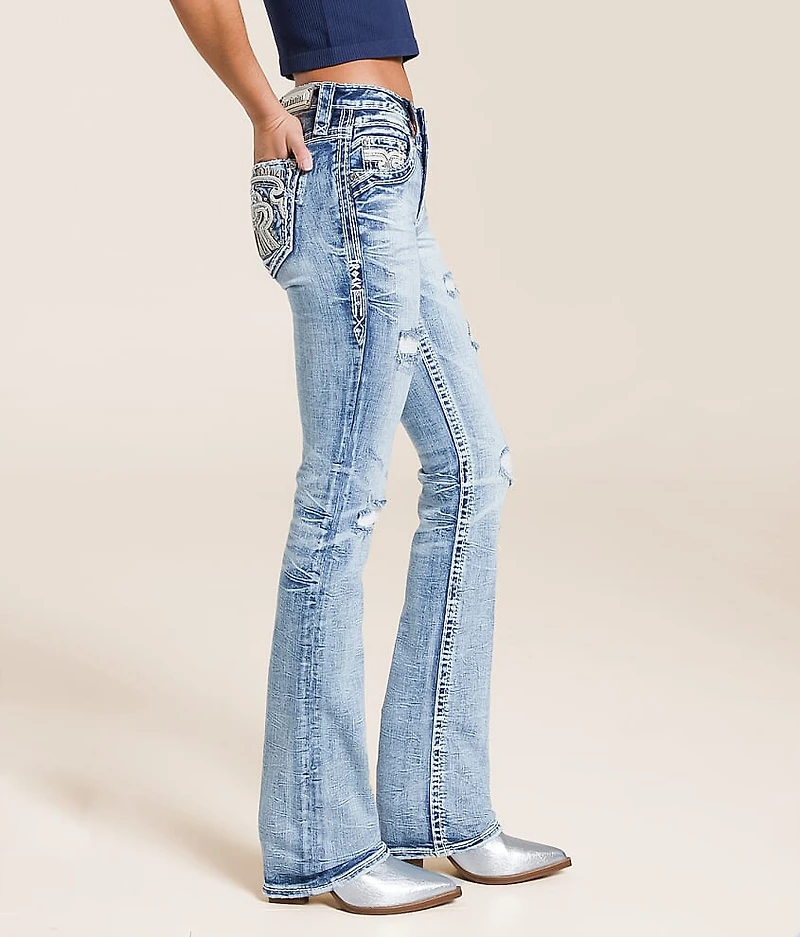 Pearlie Mid-Rise Tailored Boot Stretch Jean