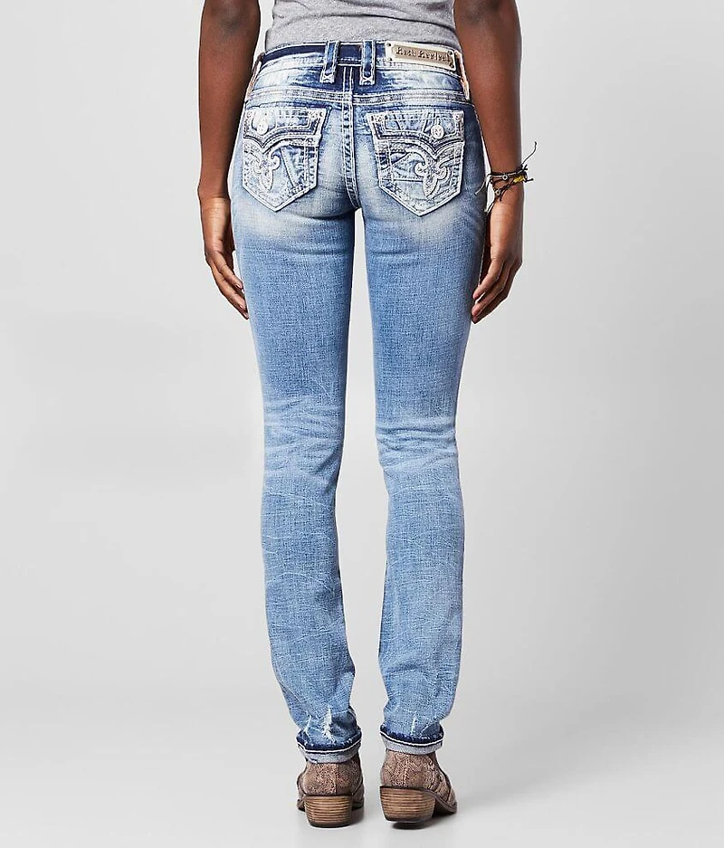 Betty Straight Stretch Cuffed Jean