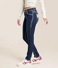 Lainna Mid-Rise Skinny Stretch Jean