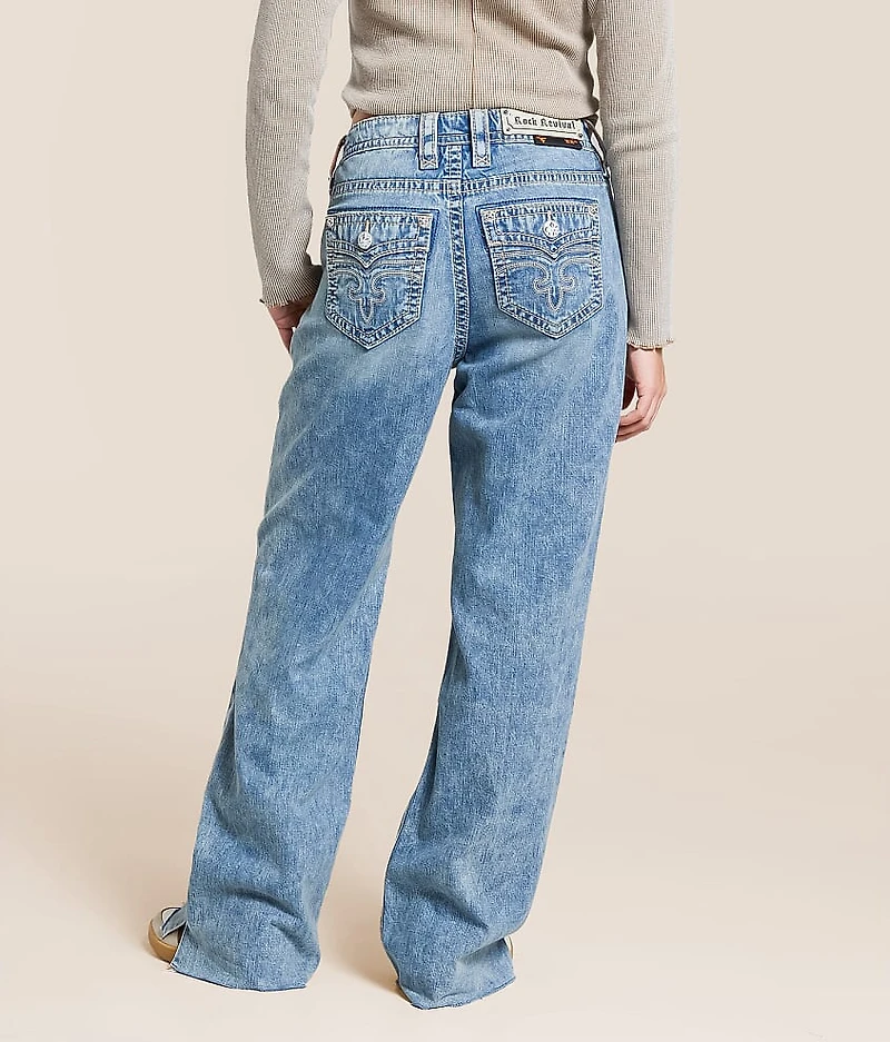 Alivia Wide Leg Baggy Stretch Jean
