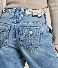 Alivia Wide Leg Baggy Stretch Jean