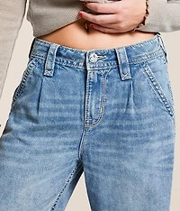 Alivia Wide Leg Baggy Stretch Jean