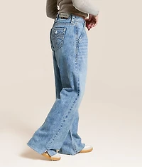 Alivia Wide Leg Baggy Stretch Jean