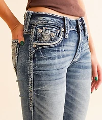 Bridget Mid-Rise Straight Stretch Cuffed Jean