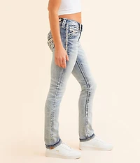 Theresa Low Rise Straight Stretch Cuffed Jean