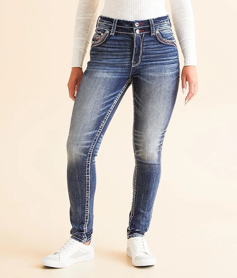Aerith Curvy High Rise Skinny Stretch Jean