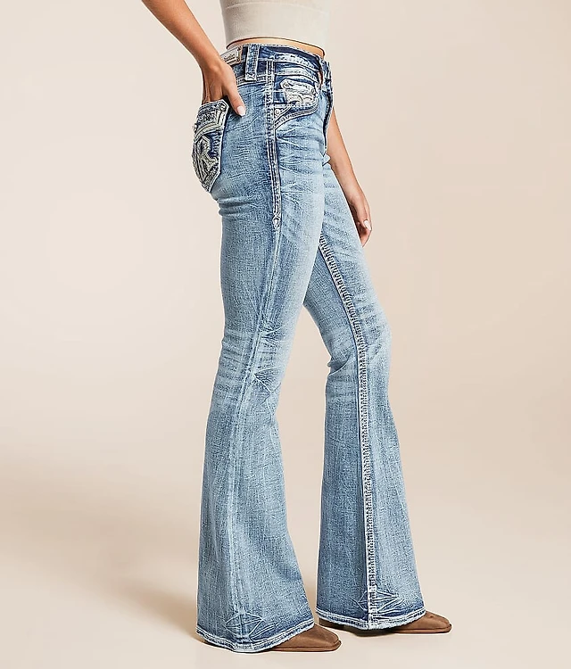 KanCan Signature Kurvy High Rise Flare Stretch Jean Liberty Center
