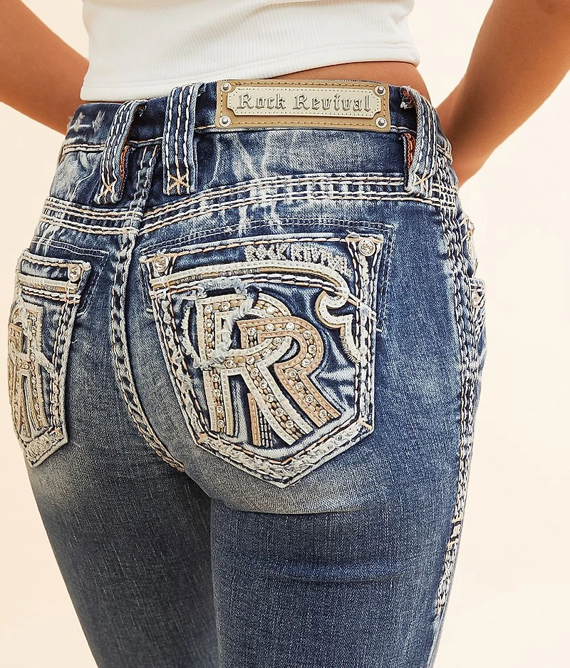 Pearla Mid-Rise Boot Stretch Jean