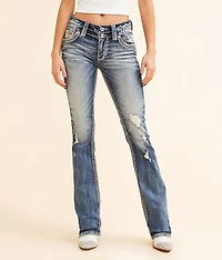 Pearla Mid-Rise Boot Stretch Jean
