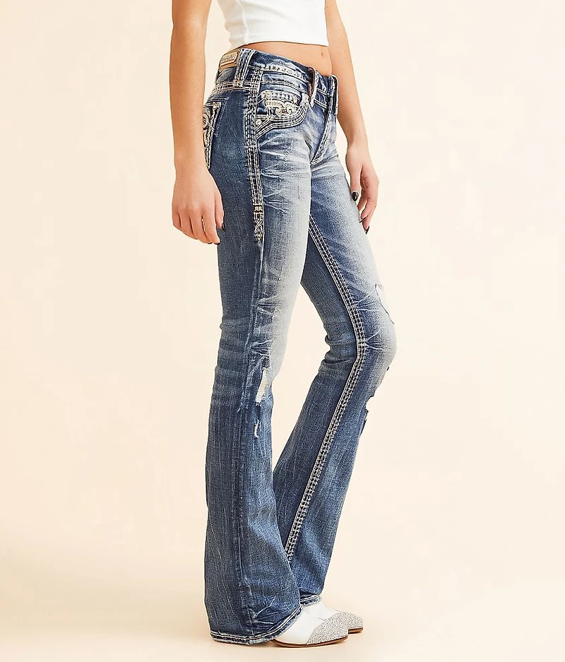 Pearla Mid-Rise Boot Stretch Jean