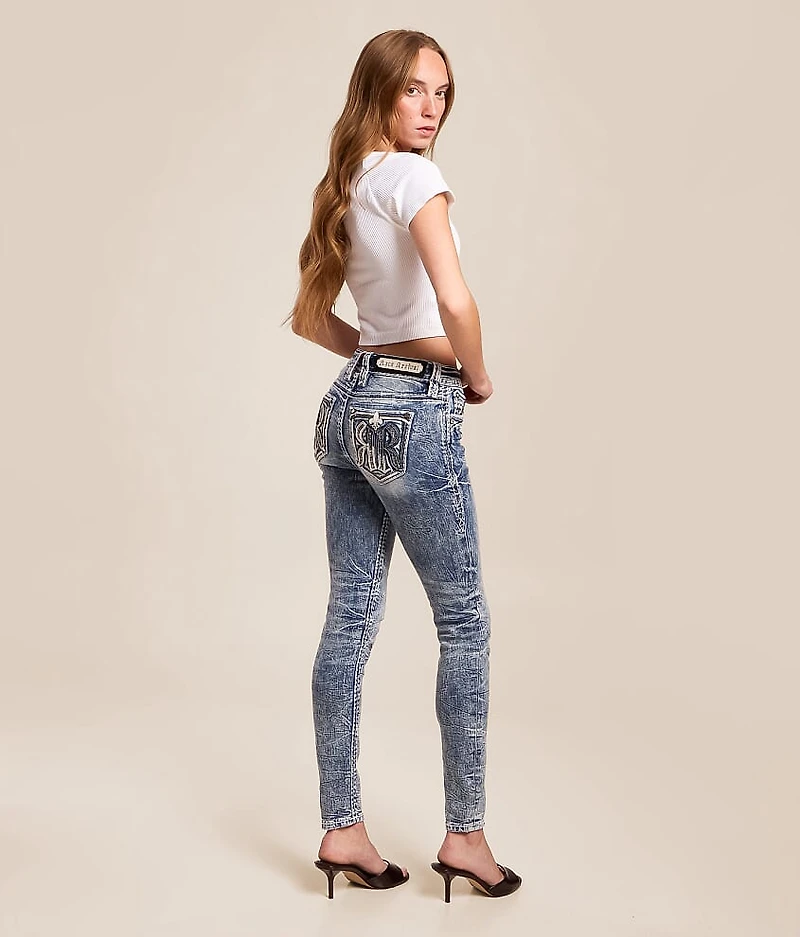 Sydney Mid-Rise Ankle Skinny Stretch Jean