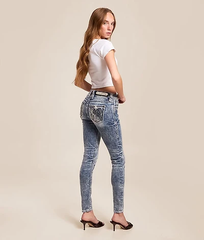 Sydney Mid-Rise Ankle Skinny Stretch Jean