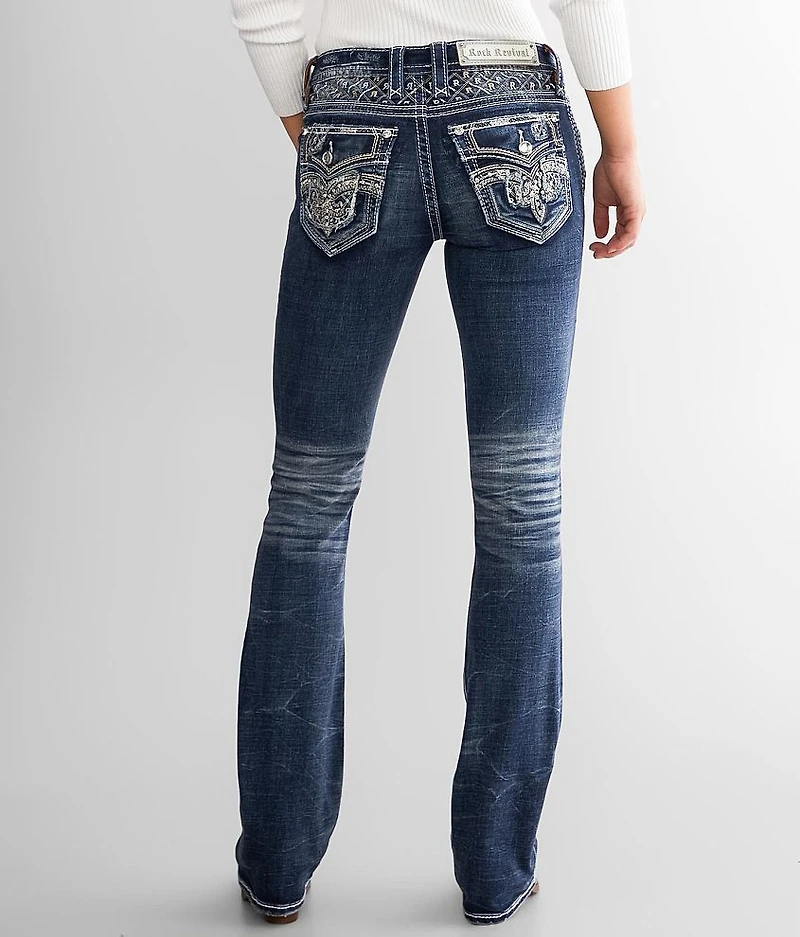 Lilas Low Rise Boot Stretch Jean